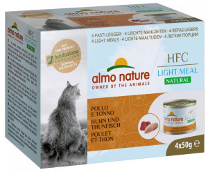 Almo Nature | Natural light meal | Kurczak i tuńczyk 4x50g