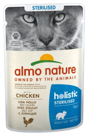 Almo Nature | Functional Sterilised | Saszetka 70g - Kurczak 70g