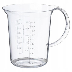 Miarka Kuchenna Dzbanek Z Podziałką 1000ml 1l
