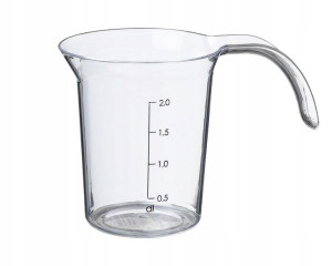 Miarka Kuchenna Dzbanek Z Podziałką 200ml 0,2l
