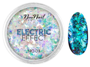 NeoNail Electric Effect 0,3g Pyłek Efekt Elektro 3