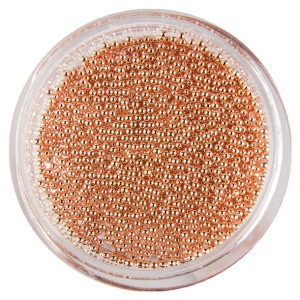 Allepaznokcie Kawior Perełki Do Paznokci Bulion Lux Rose Golden Nr 3