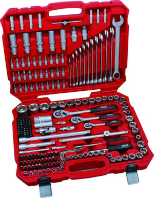 Dedra Klucze Nasadowe Hillen Mohr 216 Szt 1/2", 1/4", 3/8'' 17k216