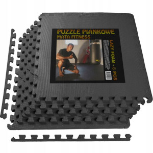 Gruba Mata PUZZLE Fitness pod sprzęt Siłowni 6szt