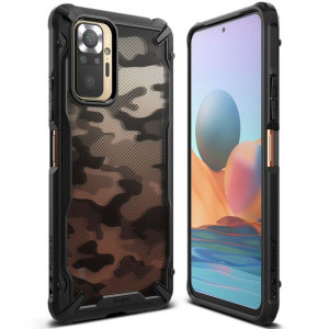 Ringke Fusion X Xiaomi Redmi Note 10 Pro Camo Black