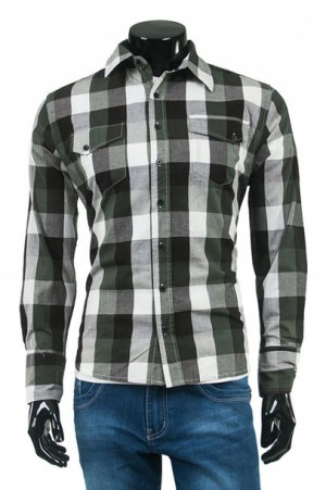 Koszula Męska 100% Bawełna Koszule CLOVER 33B r XL