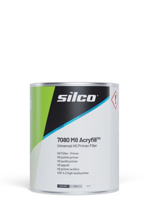 Podkład akrylowy Silco 7080 M8 Acryfill, HS, Biały, 4:1, 1l