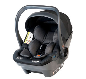 Fotelik York  Grey-Black 0-13 kg BabySafe