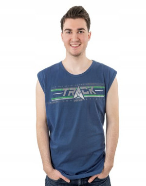 Duża Koszulka Bez Rękawów Męska Tank Top 429-4 3XL