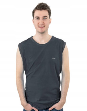Duża Koszulka Męska Bez Rękawów TankTop KR04-4 3XL