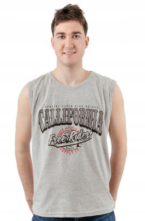 Koszulka Męska Bez Rękawów Tank Top 858-9 r L