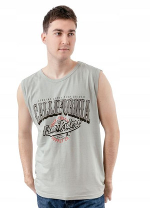 Koszulka Męska Bez Rękawów Tank Top 858-7 r L