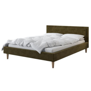 Eleganckie Łóżko tapicerowane SCANDI LUX 160×200
