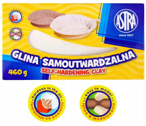 Glina Samoutwardzalna Biała Astra Do Modelowania