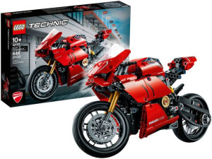 LEGO Technic Ducati Panigale V4 R Motor Klocki 42107
