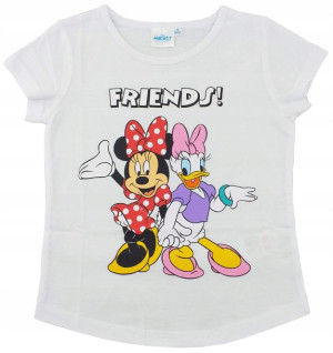 Koszulka T-shirt Minnie Mouse Daisy 104 biała