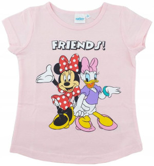 Koszulka T-shirt Minnie Mouse Daisy 116 różowa