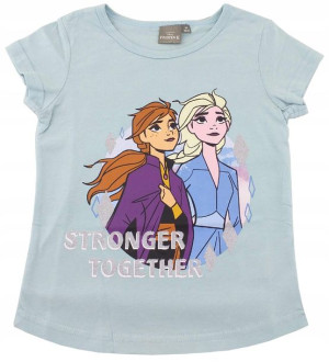 Koszulka T-shirt Frozen Kraina Lodu Anna 128 seled