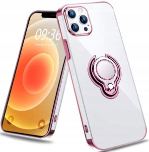 Rose Gold Etui Case Holder Ring Do Iphone 12 Mini