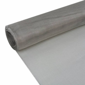 Siatka na insekty stal nierdzewna 100x500cm srebrna