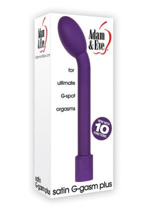wibrator-a&e satin g gasm plus purple