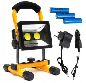 Halogen Przenośny Led Akumulatorowy 30w Smd