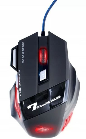 Mysz Myszka Gamingowa Dla Graczy Rgb Led 2000 Dpi