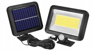 Lampa Solarna 100 Led Z Czujnikiem Ruchu Zmierzchu