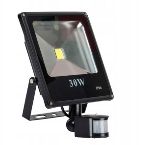 Halogen Cob Naświetlacz Led 30w Z Czujnik Ruchu