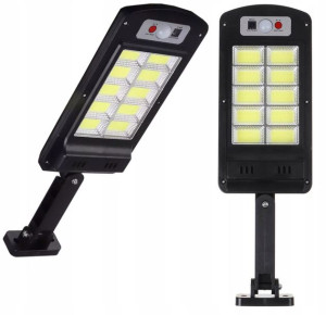 Lampa Solarna 160 Led Z Czujnikiem Ruchu Zmierzchu