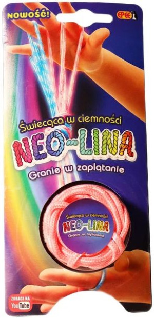 Świecąca w ciemności Neolina Epee 04056 Gra w zaplatanie Czerwona