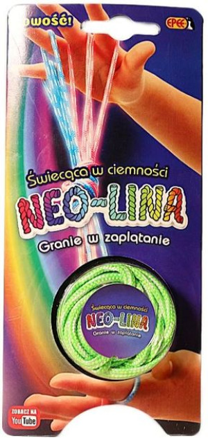 Świecąca w ciemności Neolina Epee 04056 Gra w zaplatanie Zielona
