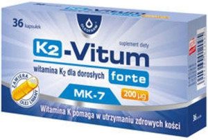K2-Vitum forte 200 mcg, 36 kaps.