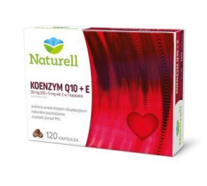 NATURELL Koenzym Q-10+E,  120kap