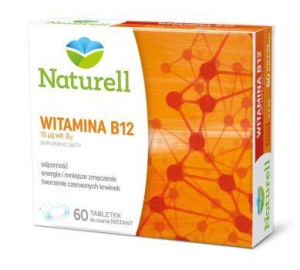NATURELL Witamina B12, 60tabl.