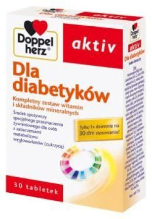 Doppelherz Aktiv Dla diabetyków, 30 tabl