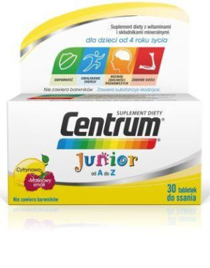 Centrum Junior tabletki do ssania 30 tabl.