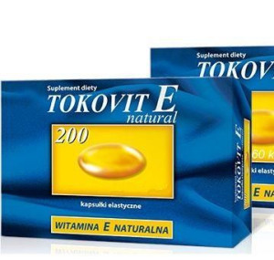 Tokovit E natural 200,  200j.m. 60kaps