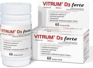 Vitrum D3 Forte, 60 kaps.