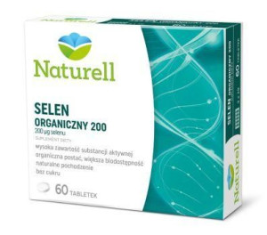 NATURELL Selen Organiczny 200,  60tabl