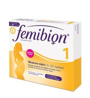 Femibion 1 Wczesna ciąża, 28tabl