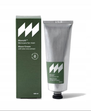 Monolit łagodzący krem do golenia z aloesem 100ml