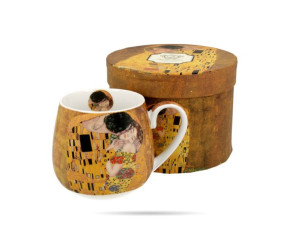 Kubek baryłka 430 ml Gustav Klimt The Kiss DUO
