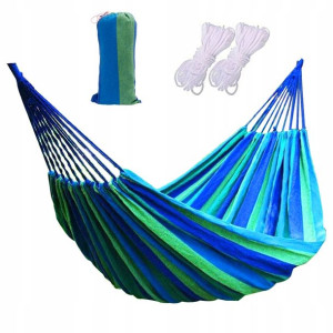 Hamak 1-osobowy Blue Wygodny Kolorowy