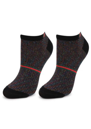 Niskie Skarpetki Błyszczące Footies P25 Rainbow Marilyn 36/40