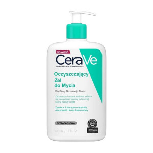 Cerave oczyszczający żel do mycia trądzik 473ml