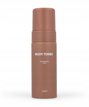 Body tones samoopalacz w piance 160ml jasna LIGHT