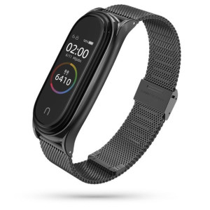 Tech-Protect MILANESEBAND XIAOMI MI SMART BAND 5/6 czarny