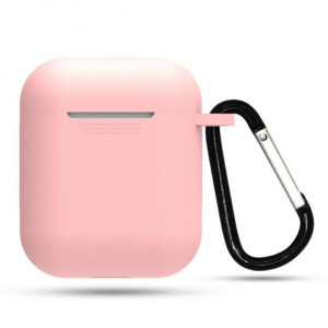 Etui na słuchawki do Apple AirPods I/II różowy