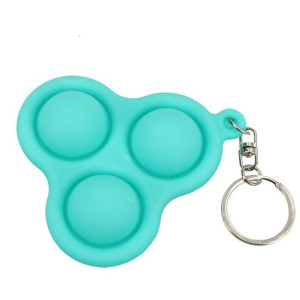 Simple Dimple Push Pop Zabawka Brelok Zielony